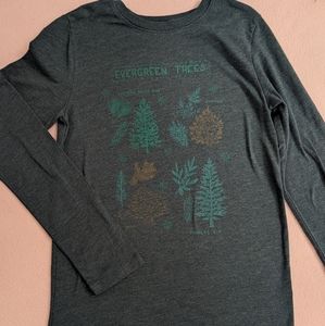 Boys Long-sleeve Trees Graphic T-shirt Cat & Jack - L